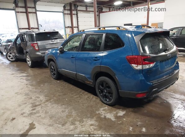 JF2SKAMC7NH495143 2022 SUBARU FORESTER Blue უკანა მარცხენა