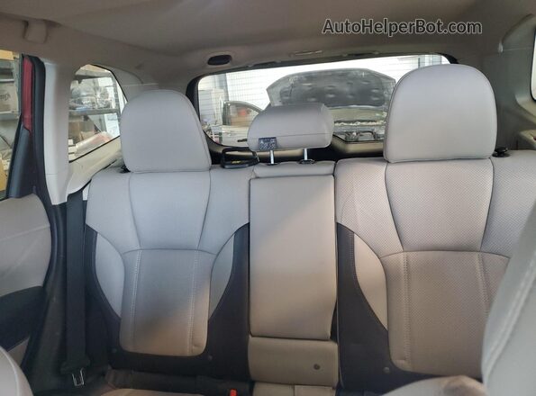 JF2SKANC0PH413402 2023 SUBARU FORESTER Красный Вид задних сидений