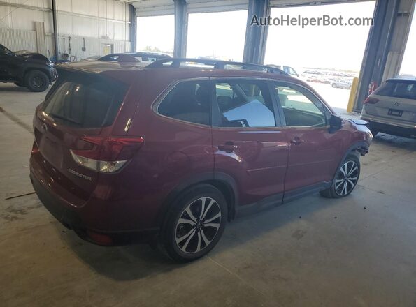 JF2SKANC0PH413402 2023 SUBARU FORESTER Красный Задняя правая четверть