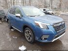 2022 Subaru Forester Touring Синий vin: JF2SKARC7NH421553