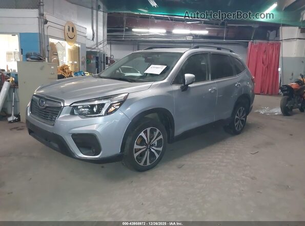 JF2SKASC0MH510471 2021 SUBARU FORESTER Серебряный Передняя левая четверть
