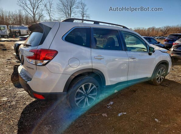 JF2SKASC8MH437785 2021 SUBARU FORESTER Белый Задняя правая четверть