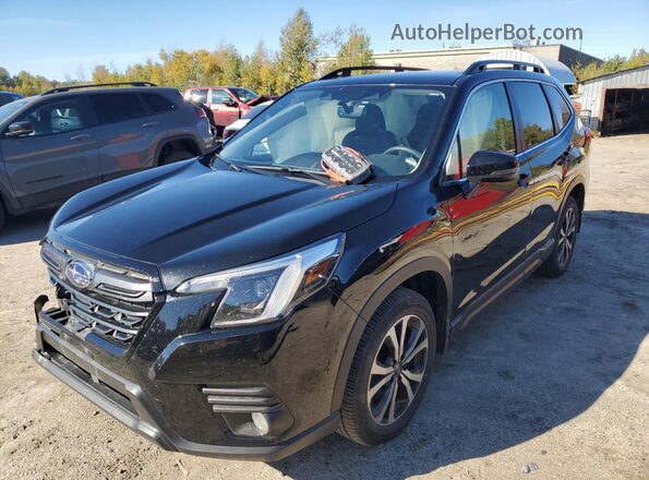 JF2SKEPC1NH522923 2022 SUBARU FORESTER Black Front left