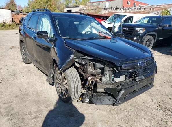 JF2SKEPC1NH522923 2022 SUBARU FORESTER Black Front right