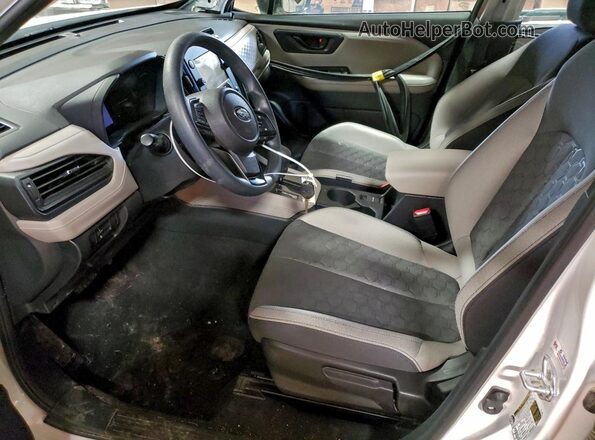 JF2SLDAC7SH539852 2025 SUBARU FORESTER White Widok wnętrza z przodu