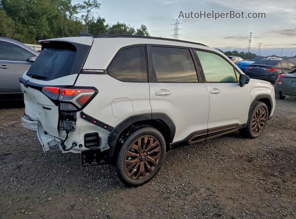 JF2SLDHC1SH490749 2025 SUBARU FORESTER White Trasero derecho