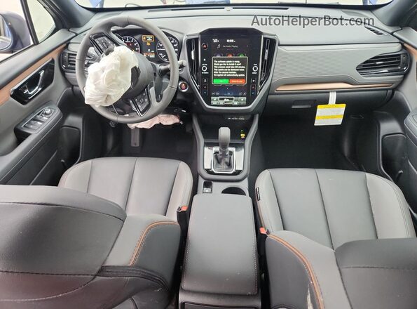 JF2SLDHC4SH491457 2025 SUBARU FORESTER Blue Առջևի վահանակի տեսք