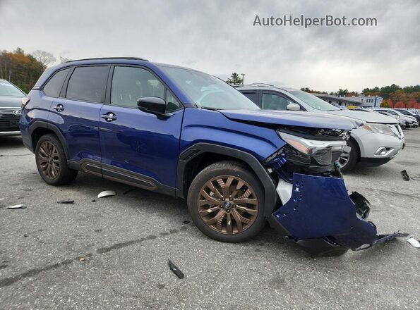 JF2SLDHC4SH491457 2025 SUBARU FORESTER Blue Առջևի աջ