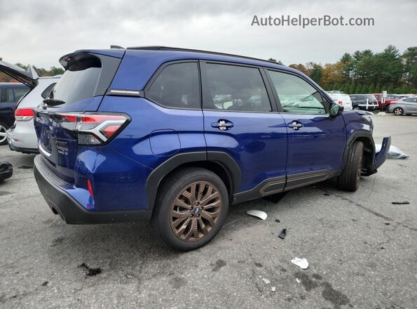 JF2SLDHC4SH491457 2025 SUBARU FORESTER Blue Հետևի աջ