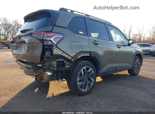 JF2SLSED5SH414842 2025 SUBARU FORESTER Green უკანა მარჯვენა