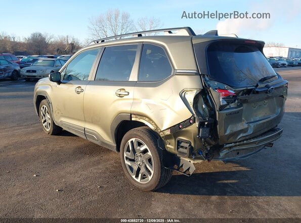 JF2SLSED5SH414842 2025 SUBARU FORESTER Green უკანა მარცხენა