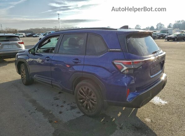 JF2SLSJDXSH401753 2025 SUBARU FORESTER Blue Tył lewy