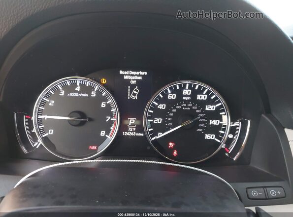 JH4KC1F50GC000418 2016 ACURA RLX Белый Вид задних сидений