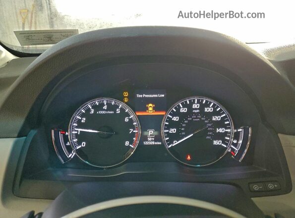 JH4KC1F51GC001917 2016 ACURA RLX Серый Вид щитка приборов