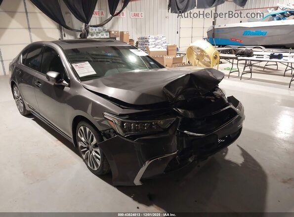 JH4KC1F54JC000610 2018 ACURA RLX Black Vista frontal