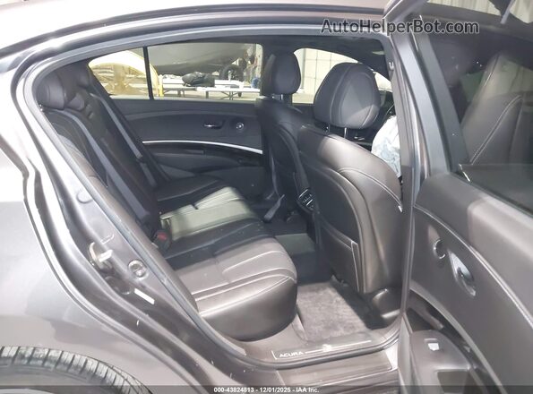JH4KC1F54JC000610 2018 ACURA RLX Black Vista de la etiqueta del VIN