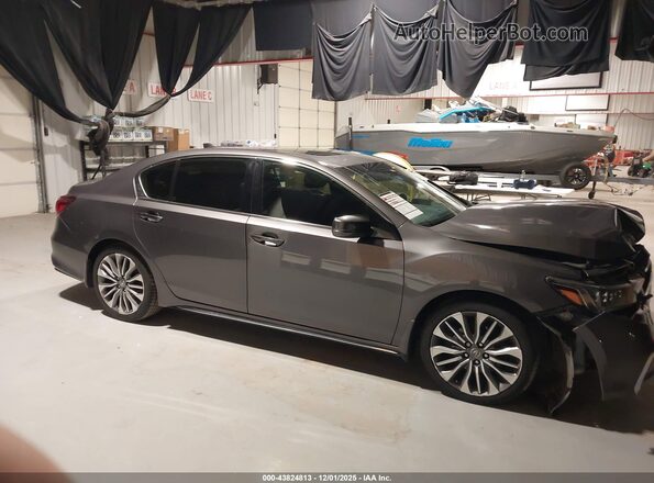 JH4KC1F54JC000610 2018 ACURA RLX Black Vista interior trasera