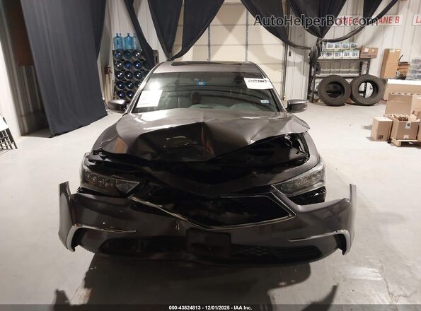 JH4KC1F54JC000610 2018 ACURA RLX Black Vista del cuadro de instrumentos