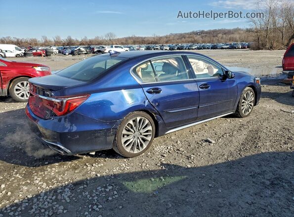 JH4KC1F59JC000733 2018 ACURA RLX Blue Tył prawy