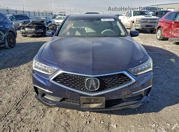 JH4KC1F59JC000733 2018 ACURA RLX Blue Widok z przodu