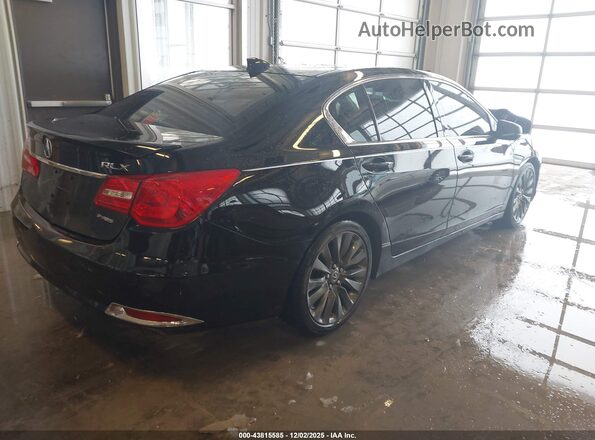 JH4KC1F96HC000315 2017 ACURA RLX Черный Задняя правая четверть