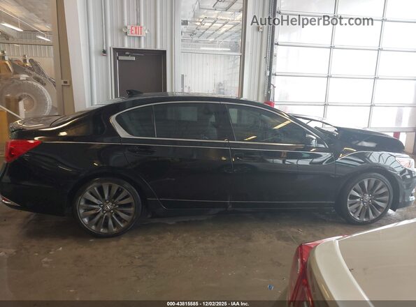 JH4KC1F96HC000315 2017 ACURA RLX Черный Вид задней части салона