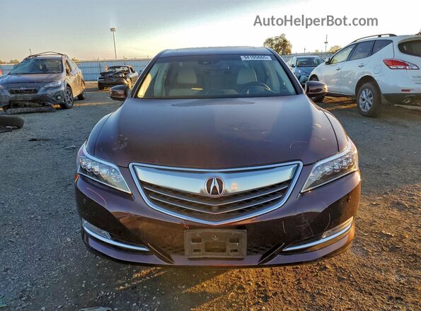 JH4KC1F99GC002008 2016 ACURA RLX Красный Вид спереди