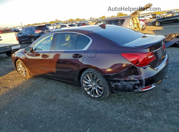 JH4KC1F99GC002008 2016 ACURA RLX Красный Задняя левая четверть