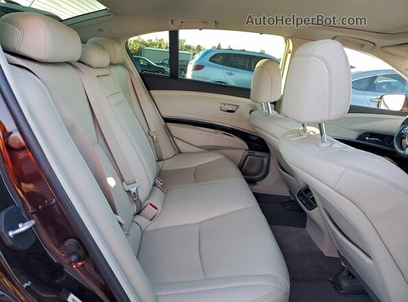 JH4KC1F99GC002008 2016 ACURA RLX Красный Вид задних сидений