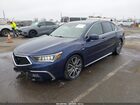 2018 Acura Rlx Sport Hybrid Advance Package Синий vin: JH4KC2F90JC000595