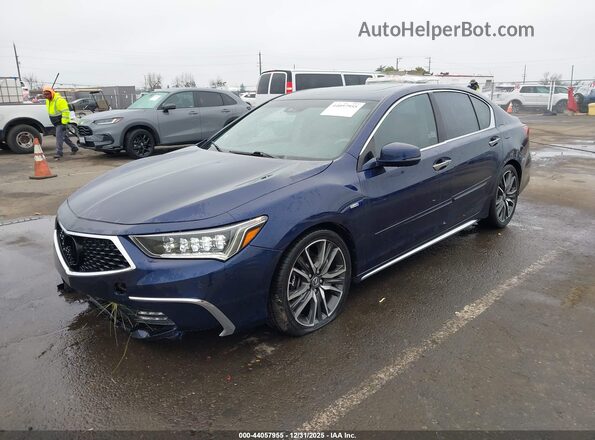 JH4KC2F90JC000595 2018 ACURA OTHER Синий Передняя левая четверть