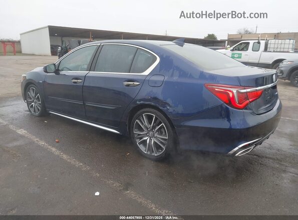 JH4KC2F90JC000595 2018 ACURA OTHER Синий Задняя левая четверть