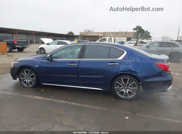 JH4KC2F90JC000595 2018 ACURA OTHER Синий Панорамный вид салона 360°