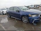 2018 Acura Rlx Sport Hybrid Advance Package Синий vin: JH4KC2F90JC000595