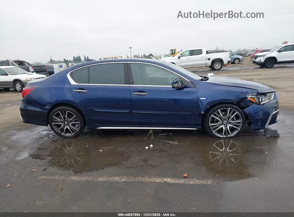 JH4KC2F90JC000595 2018 ACURA OTHER Синий Вид задней части салона