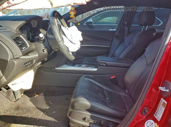 JH4KC2F97LC000418 2020 ACURA RLX Red Vista interior delantera