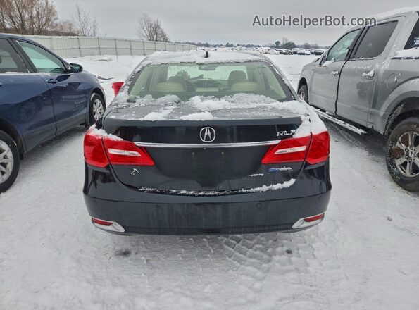 JH4KC2F99GC000118 2016 ACURA RLX Черный Вид сзади