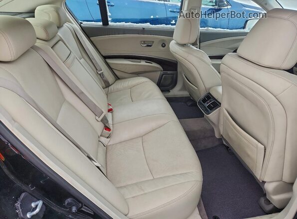 JH4KC2F99GC000118 2016 ACURA RLX Черный Вид задних сидений