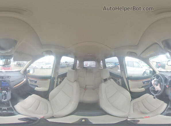 JHLRW2H98KX017159 2019 HONDA CR-V Белый Панорамный вид салона 360°