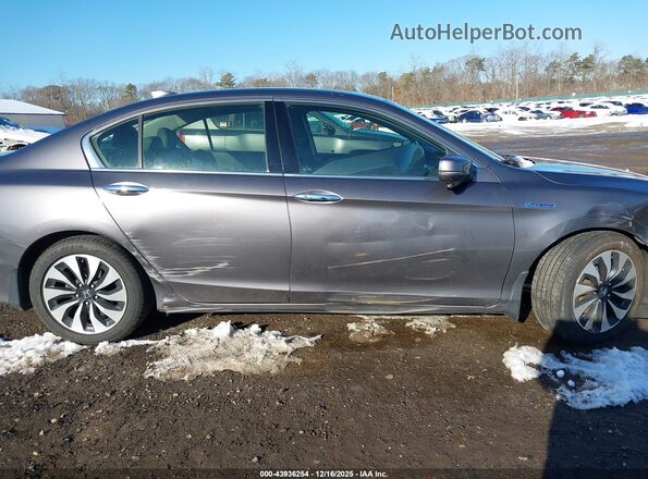 JHMCR6F52HC006285 2017 HONDA ACCORD HYBRID Серый Панорамный вид салона 360°