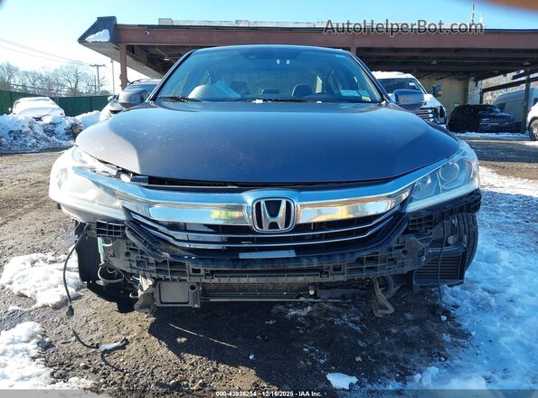 JHMCR6F52HC006285 2017 HONDA ACCORD HYBRID Серый Вид задней части салона