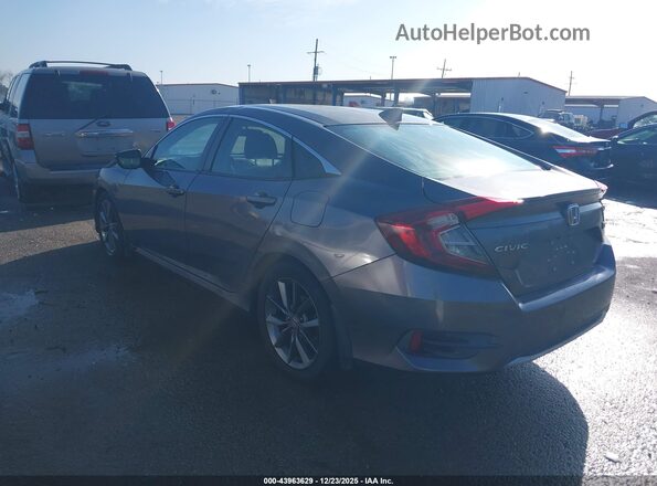 JHMFC1F38KX011233 2019 HONDA CIVIC Gray Tył lewy