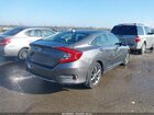 2019 Honda Civic Ex Gray vin: JHMFC1F38KX011233