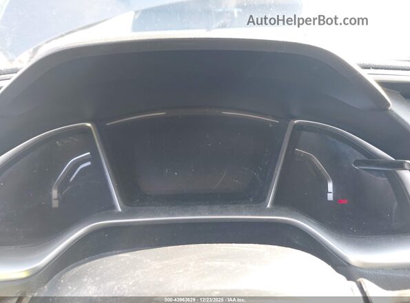 JHMFC1F38KX011233 2019 HONDA CIVIC Gray Widok tylnych siedzeń