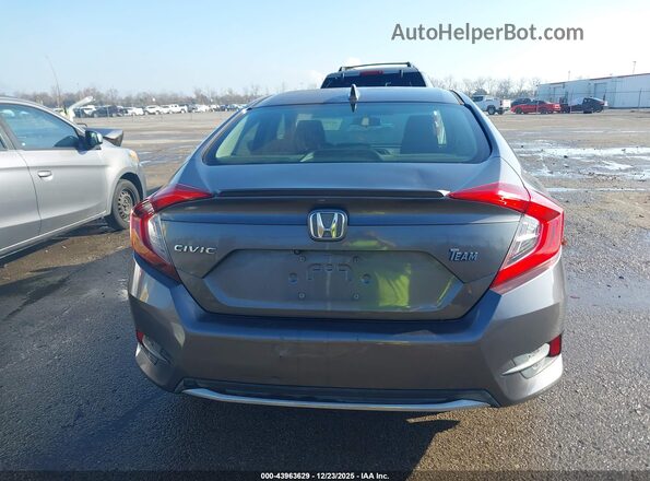 JHMFC1F38KX011233 2019 HONDA CIVIC Gray 