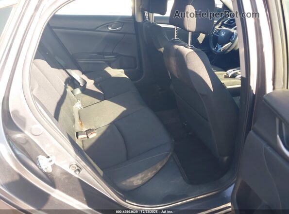 JHMFC1F38KX011233 2019 HONDA CIVIC Gray Widok naklejki z numerem VIN