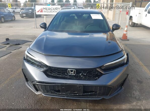 JHMFL4H92SX004586 2025 HONDA CIVIC HYBRID Серый Вид щитка приборов