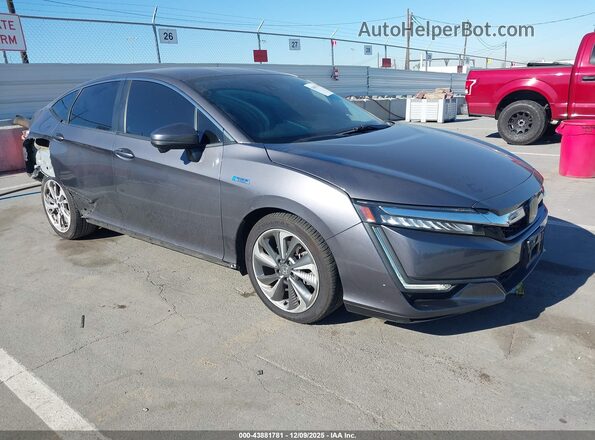 JHMZC5F11KC005560 2019 HONDA CLARITY PLUG-IN HYBRID Серый Передняя правая четверть