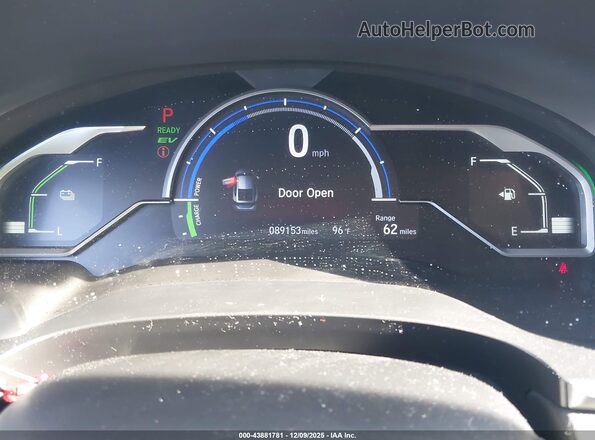 JHMZC5F11KC005560 2019 HONDA CLARITY PLUG-IN HYBRID Серый Вид задних сидений