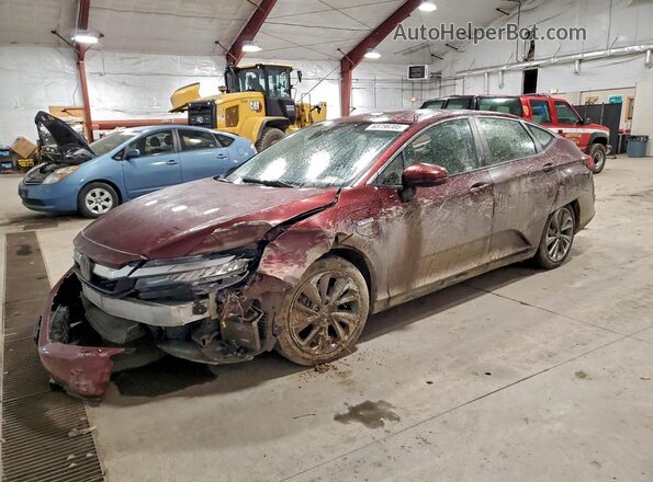 JHMZC5F14JC021945 2018 HONDA CLARITY Maroon Przód lewy